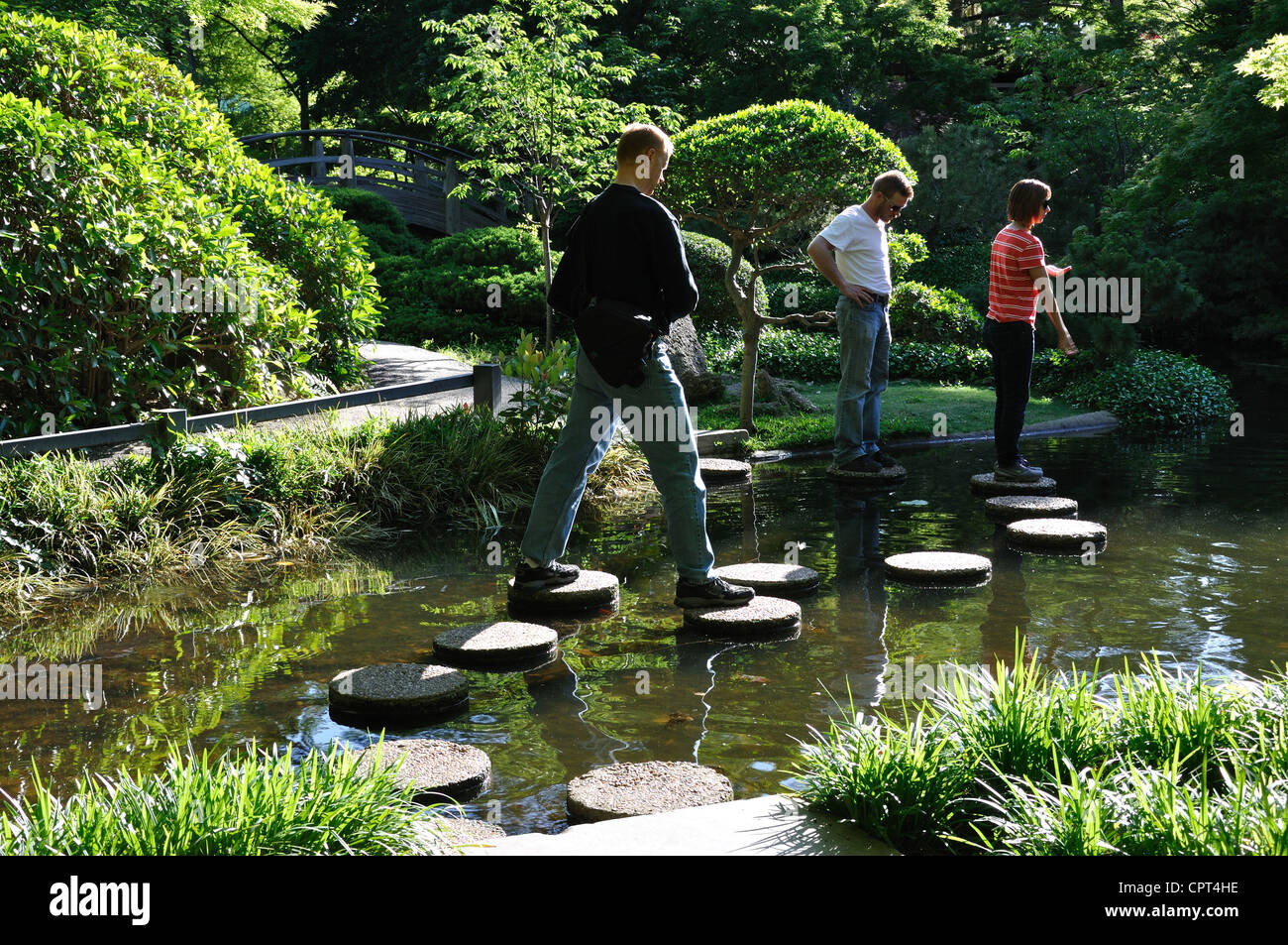 Japanese Garden, Fort Worth, Texas, USA Stock Photo Alamy