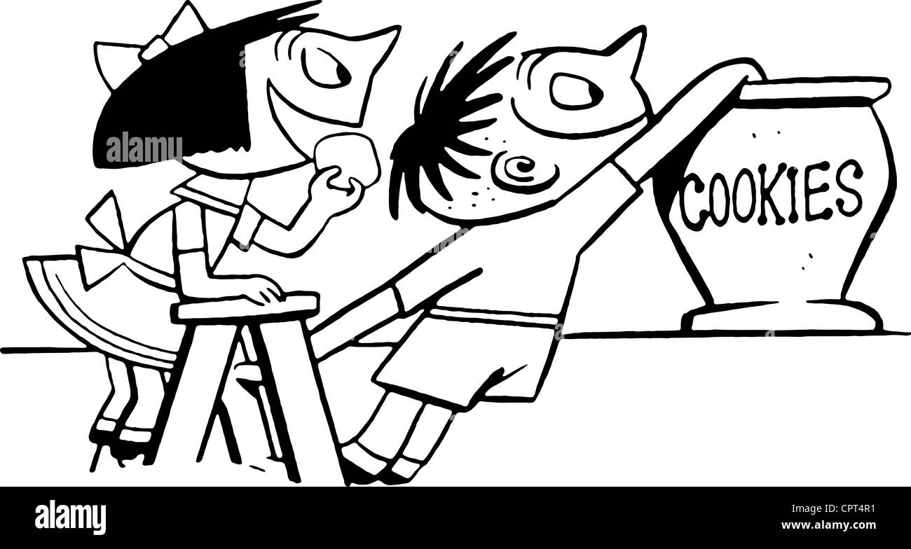 Cookie Jar Clip Art Black And White