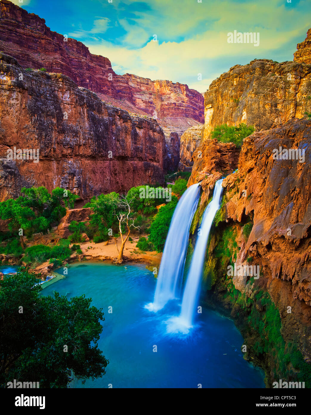 The water temperature of about 70 degrees remains relatively constant ...