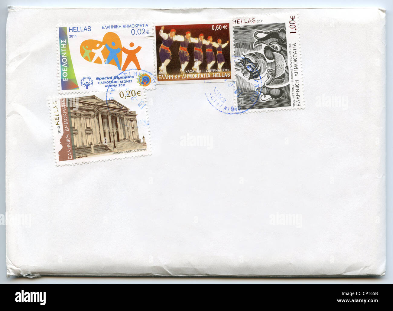 Greek postage stamps hires stock photography and images Alamy