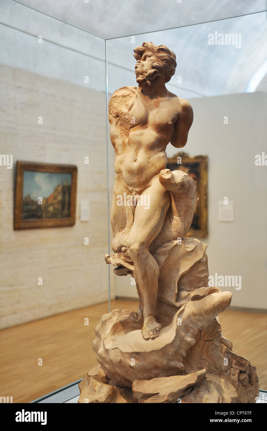 Gian Lorenzo Bernini, The Fountain Of The Moor, 1653, Kimbell Art