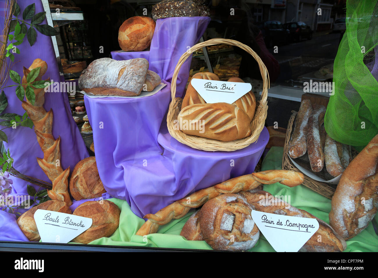 French bakery window nobody hires stock photography and images Alamy