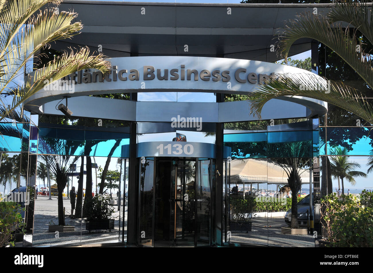 Atlantica Business Center Front Door Atlantica Avenue Copacabana