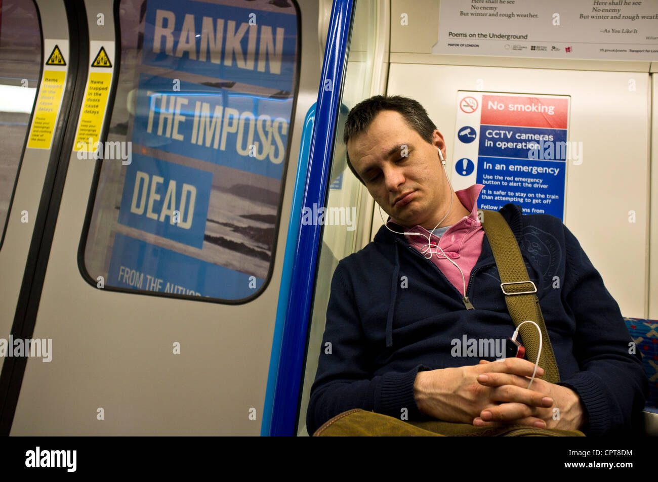 Sleep on train hi-res stock photography and images - Alamy