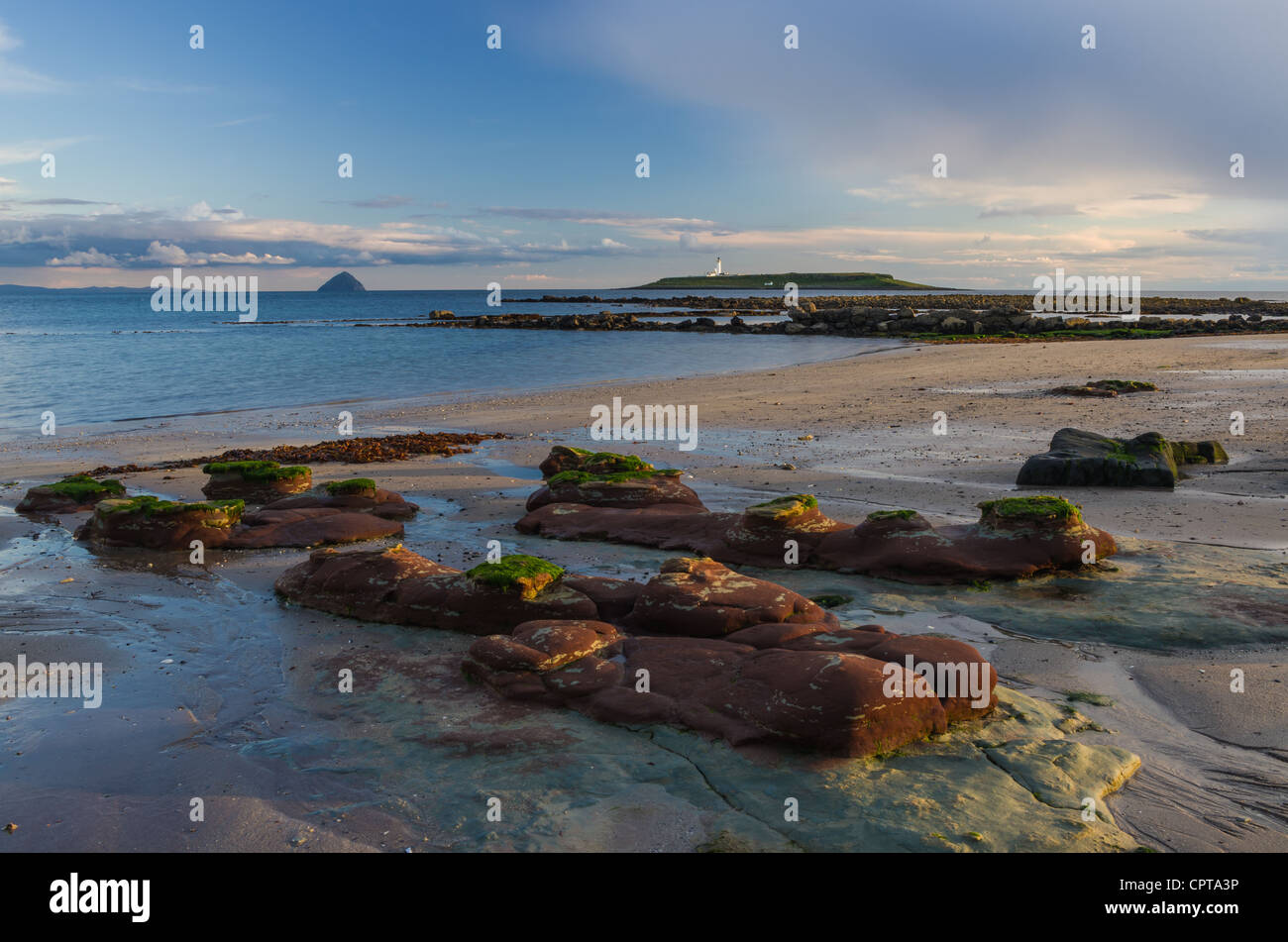 Kildonan Beach Isle of Arran Stock Photo Alamy
