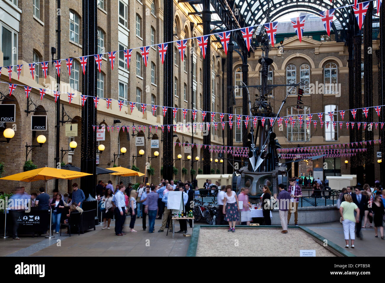 Hay's Galleria, Shopping Area, London Bridge Quarter, London, England