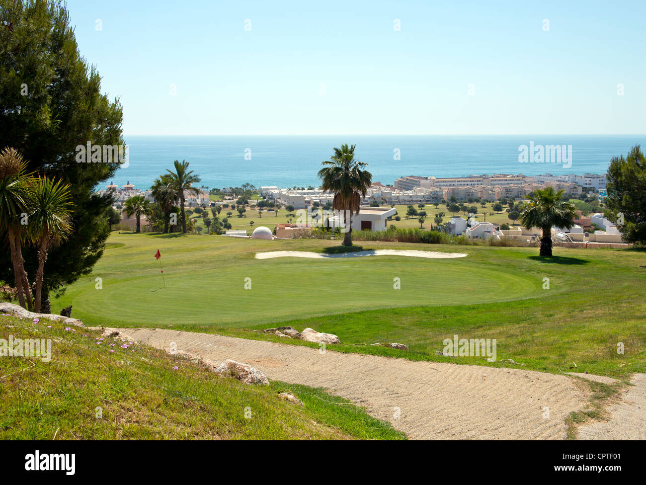Marina Del Torre Golf Club, Mojacar, Almeria Province, Andalusia, Spain  Stock Photo - Alamy