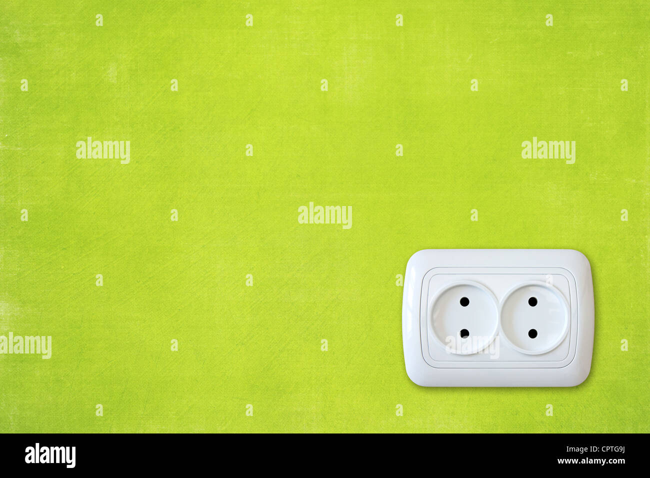 electric green off white