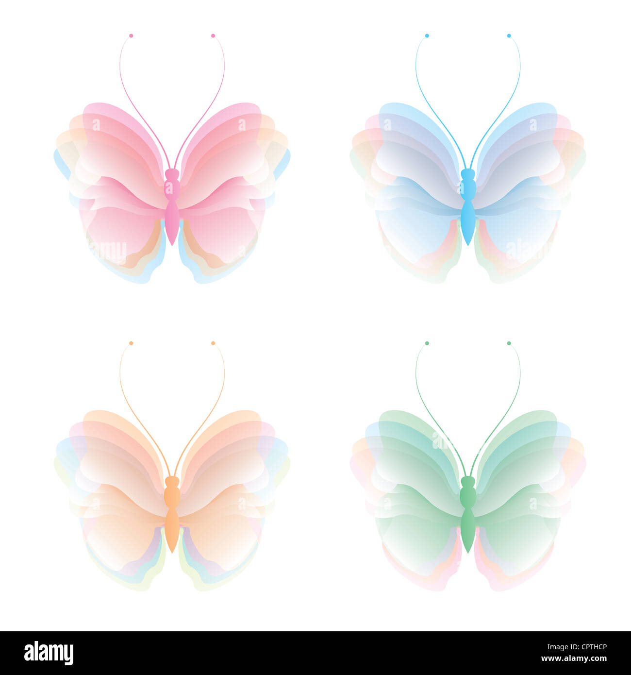 Butterfly abstract technology hi-res stock photography and images - Alamy