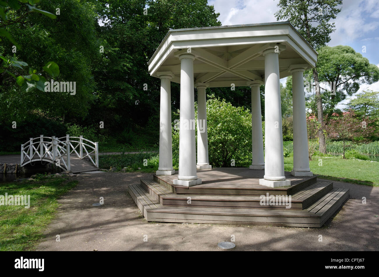 Botanical Garden Of The University Of Tartu Rotary Rotund In The