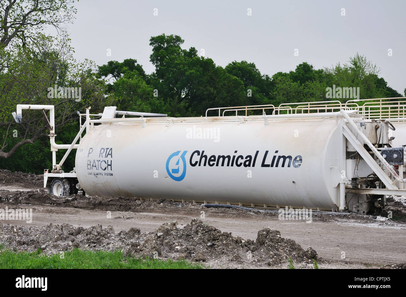 Chemical Lime Company Producer of limebased products Stock Photo Alamy