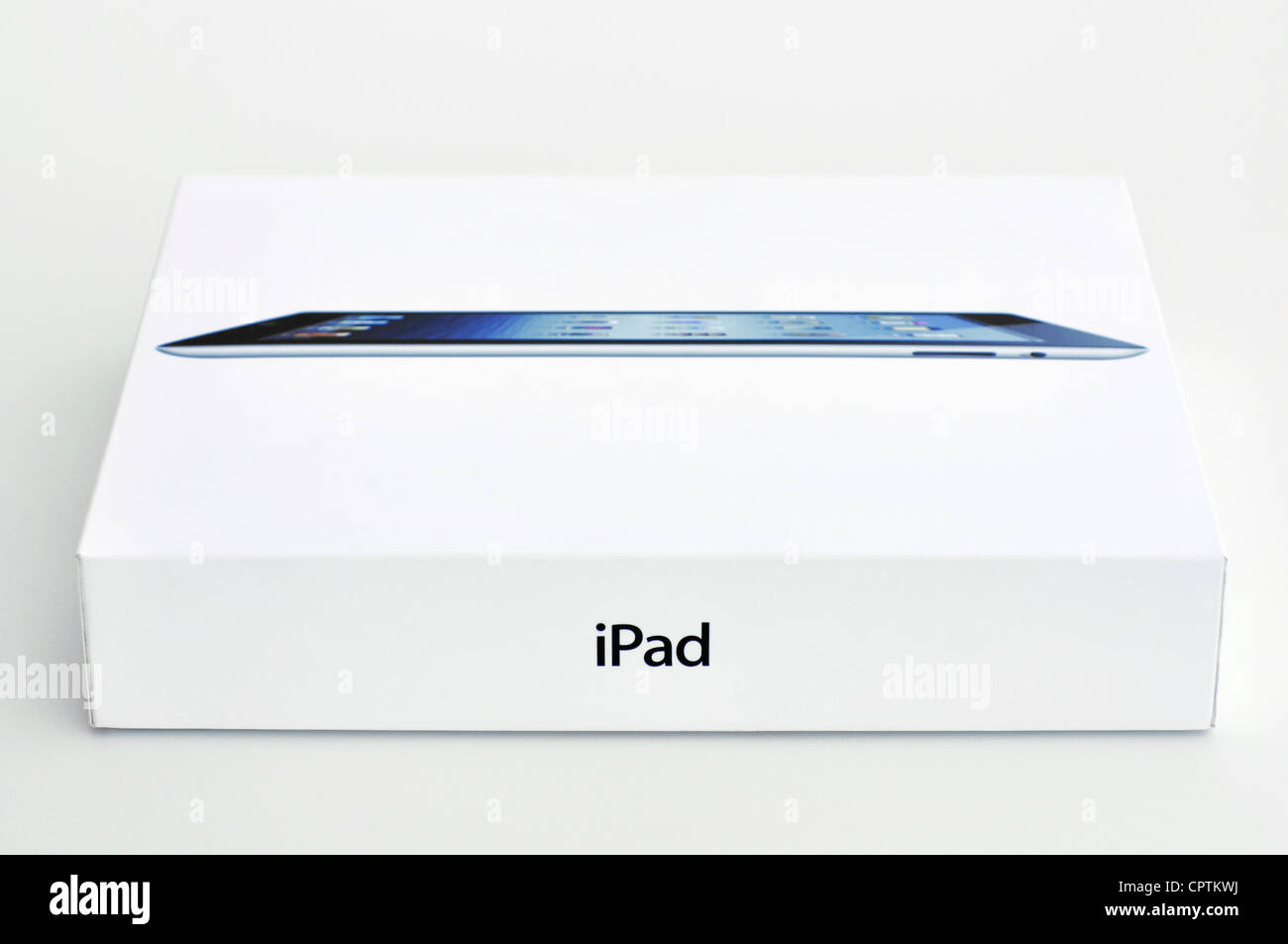 iPad box Stock Photo