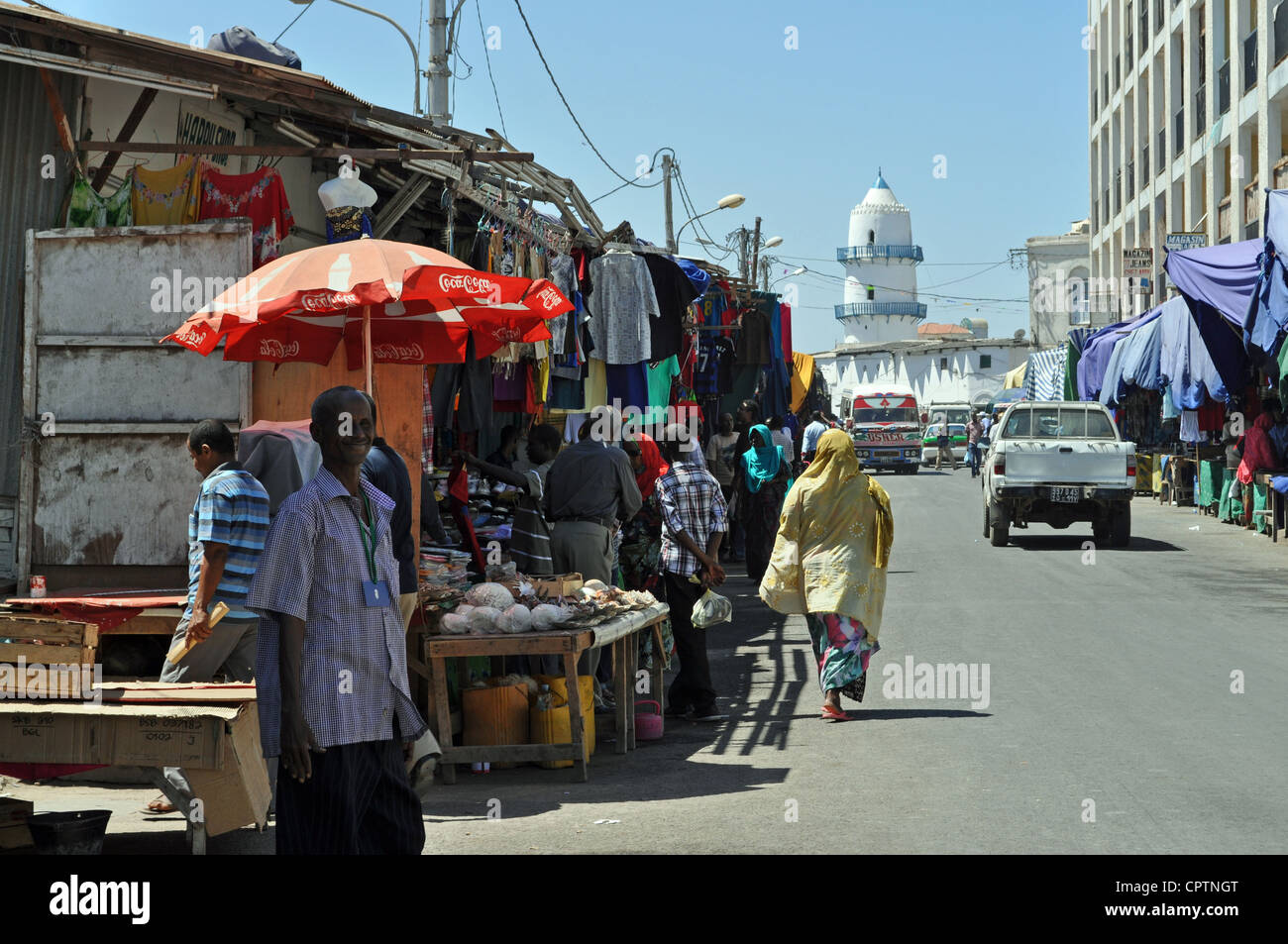 Djibouti market hi-res stock photography and images - Alamy