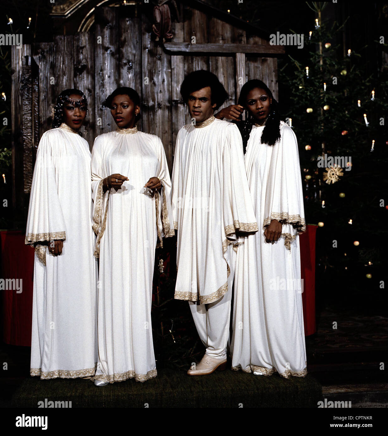 Boney M., music group, founded in 1976, group picture, 1970s, Stock Photo