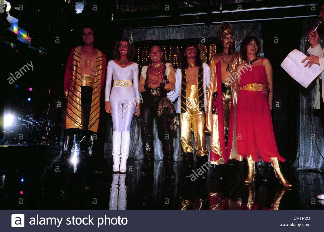 Genghis Khan (Dschinghis Khan), German pop group, group picture, on