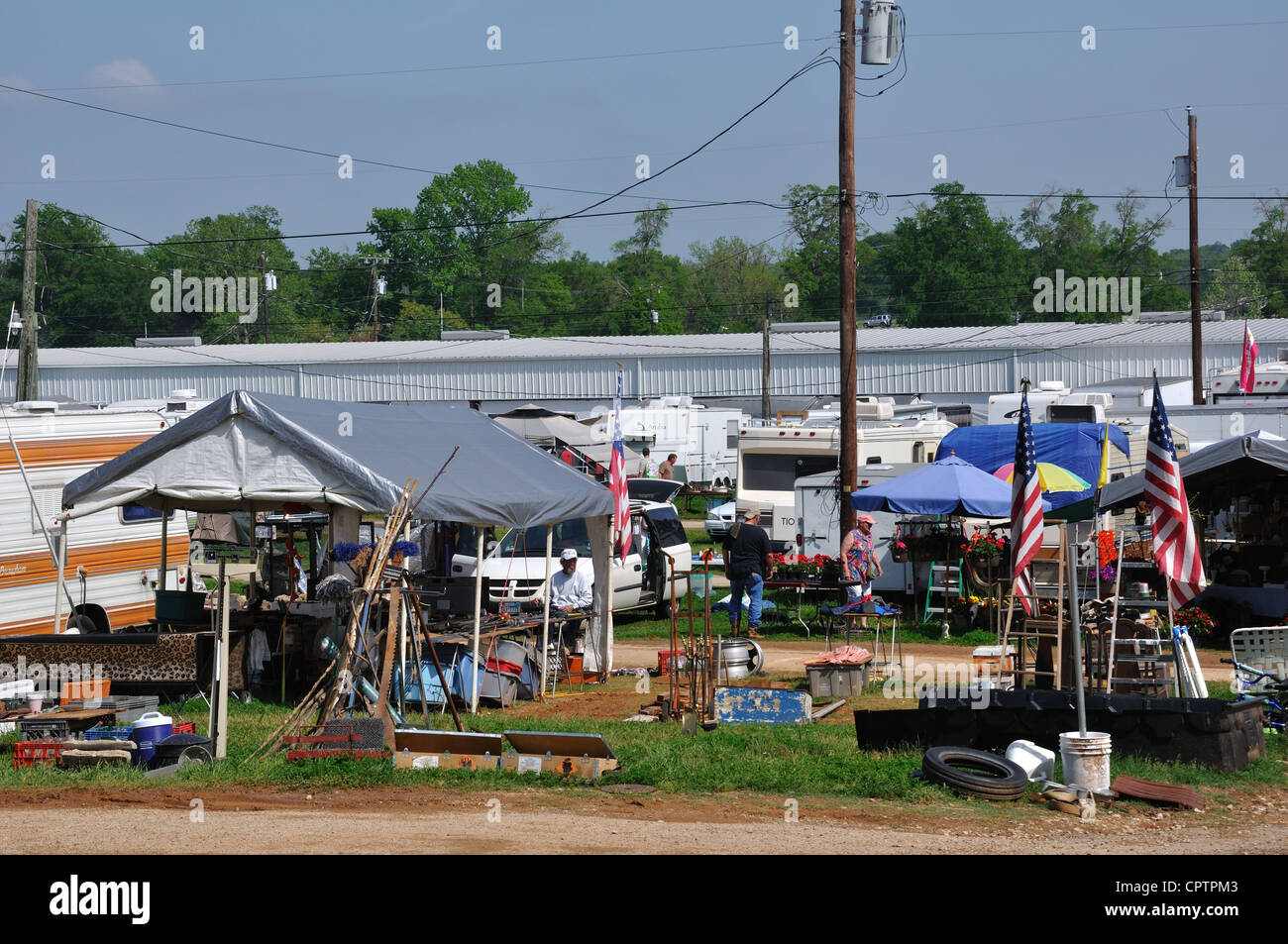 First Monday Trade Days flea market in Canton, Texas, USA oldest and largest flea market in
