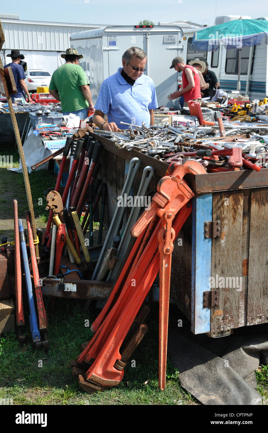 First Monday Trade Days flea market in Canton, Texas, USA oldest and