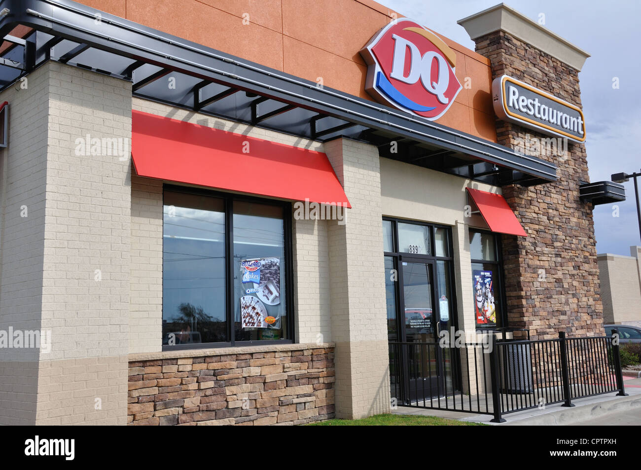 Dairy Queen fast food restaurant, USA Stock Photo Alamy
