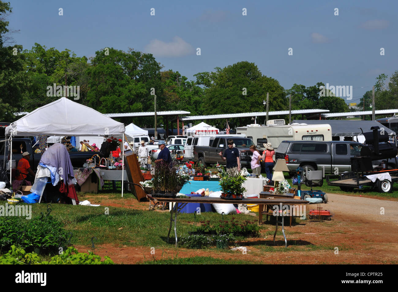 First Monday Trade Days flea market in Canton, Texas, USA oldest and largest flea market in