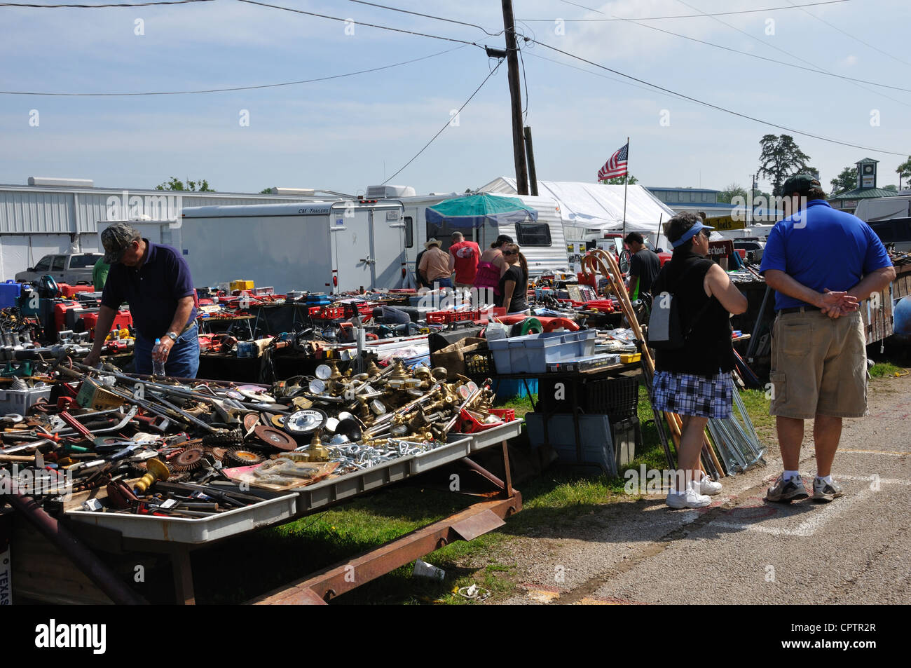 First Monday Trade Days flea market in Canton, Texas, USA oldest and largest flea market in