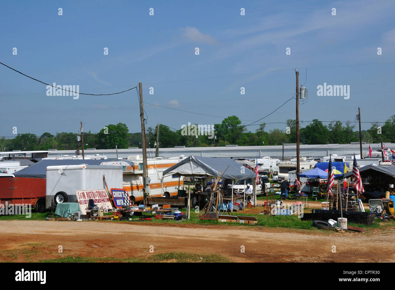 First Monday Trade Days flea market in Canton, Texas, USA oldest and largest flea market in