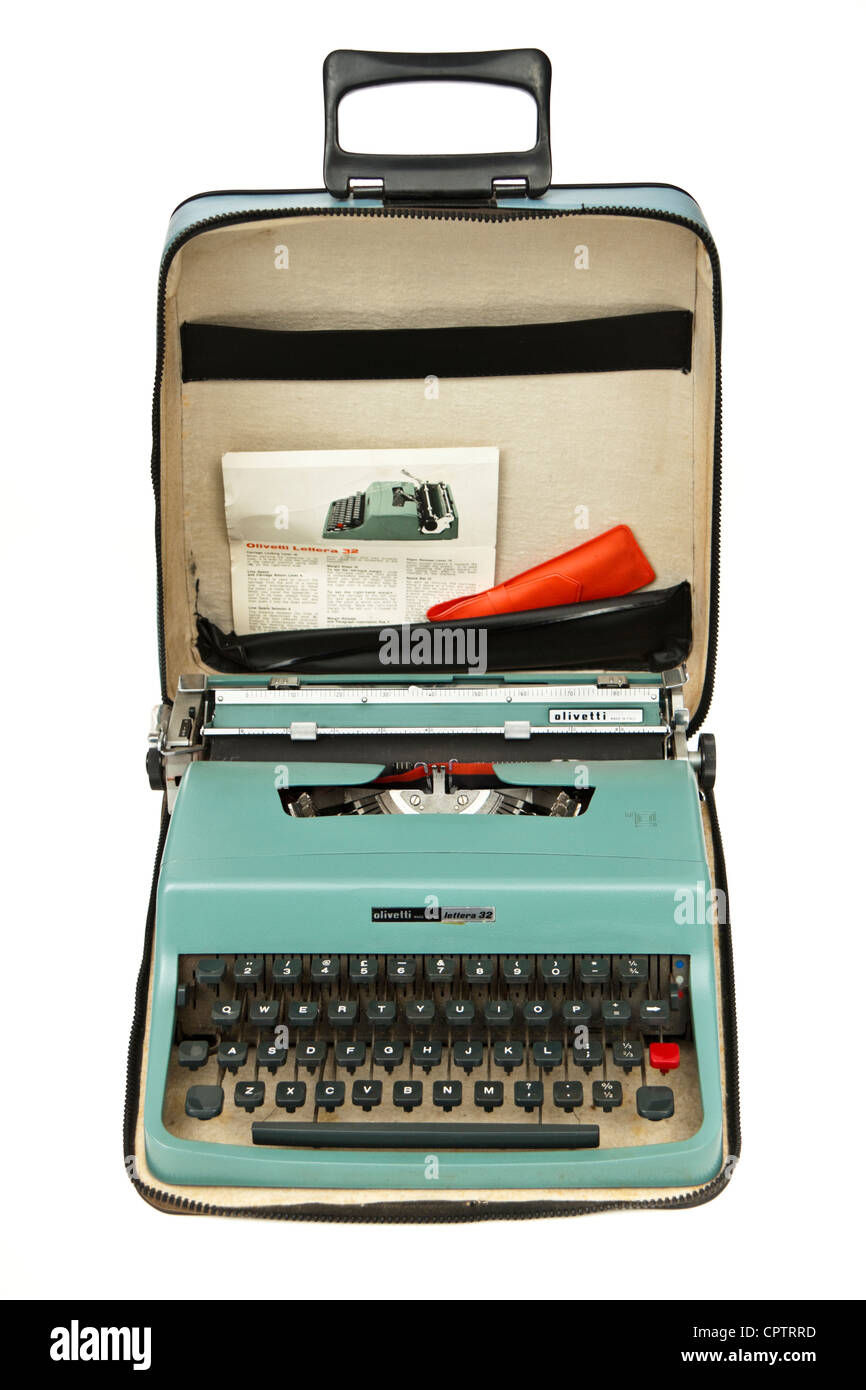 Olivetti vintage typewriter hi-res stock photography and ...
