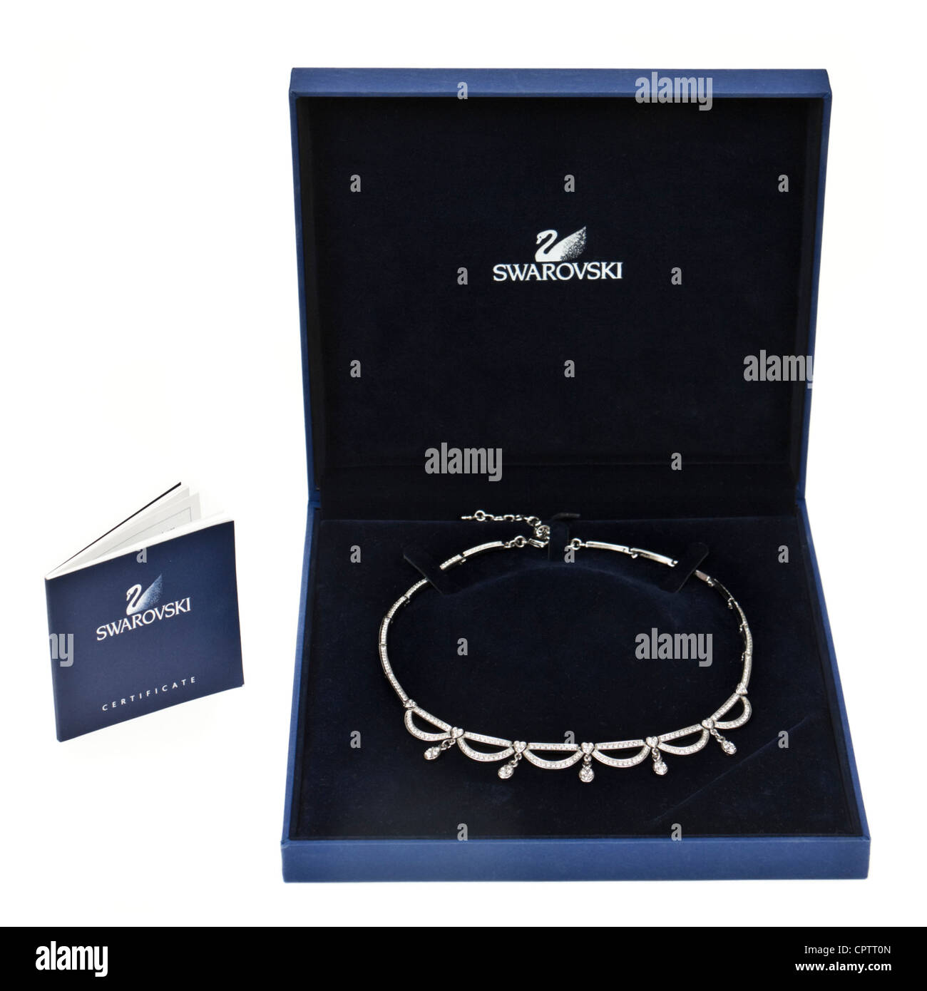 Swarovski Crystal necklace in presentation box with Certificate of ...