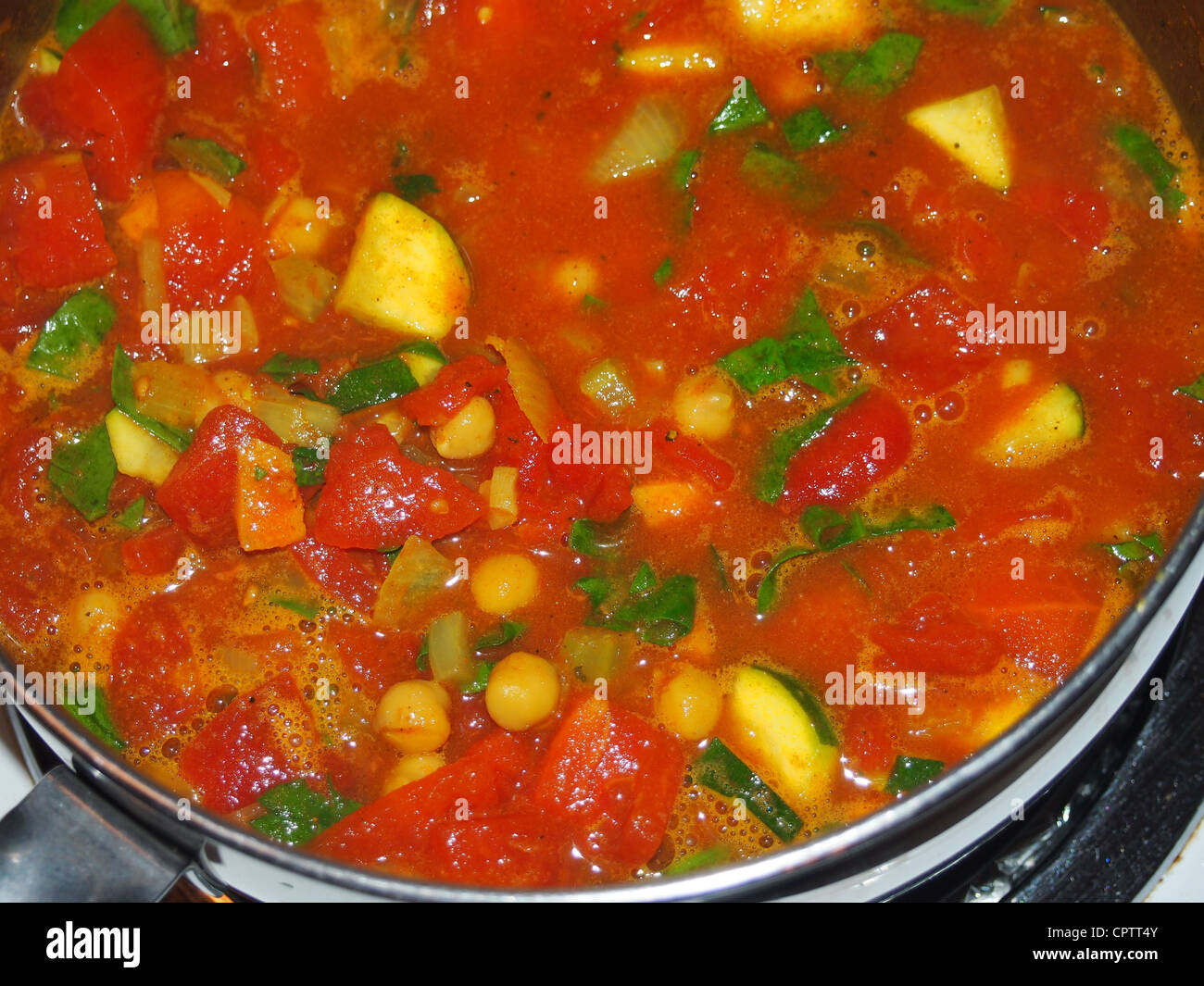 Healthy Vegetable Stew Stock Photo Alamy