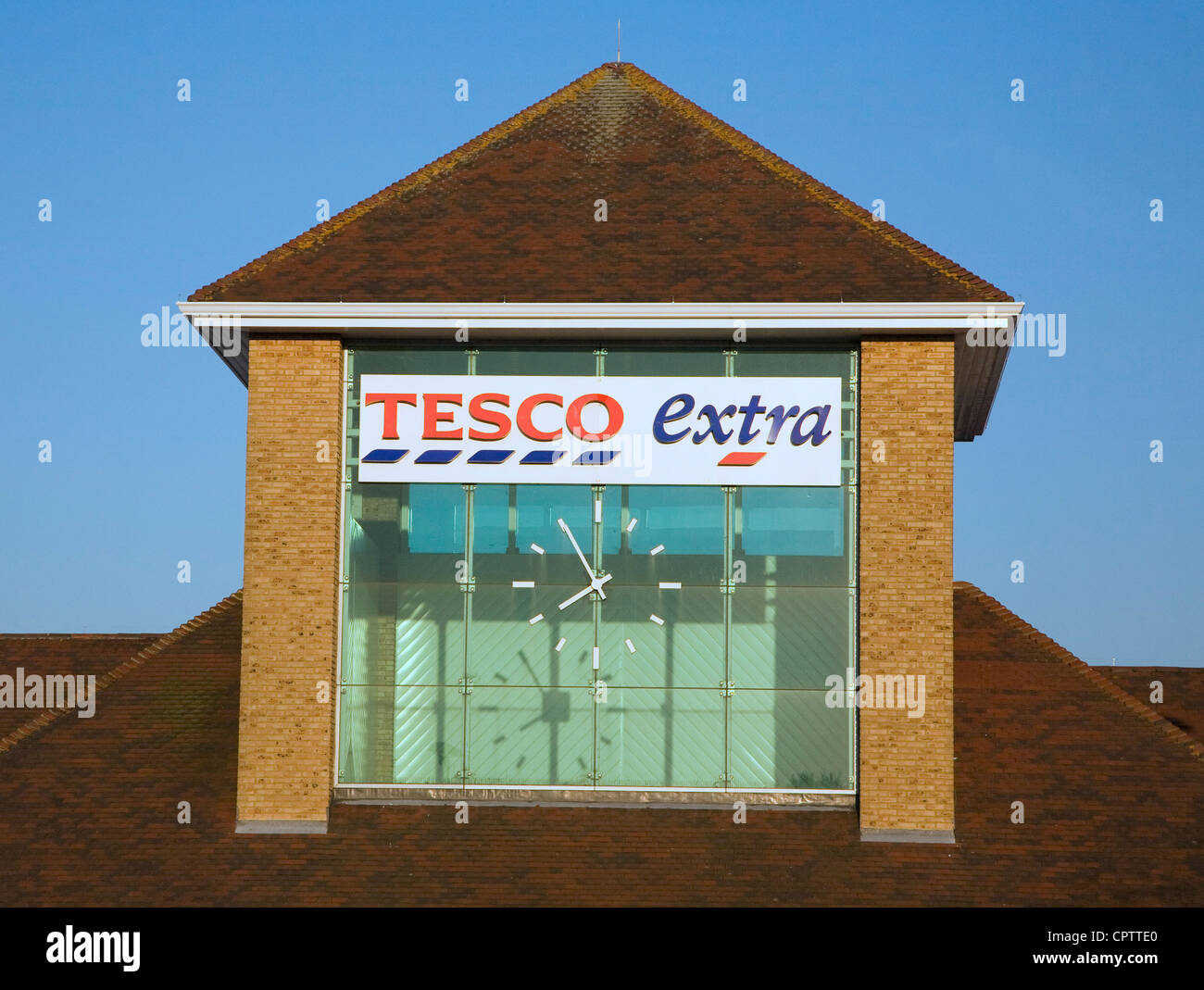 Tesco clock tower hires stock photography and images Alamy