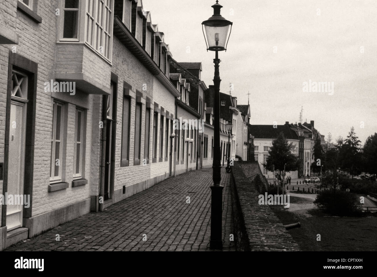 Row houses in Eindhoven Holland Stock Photo Alamy