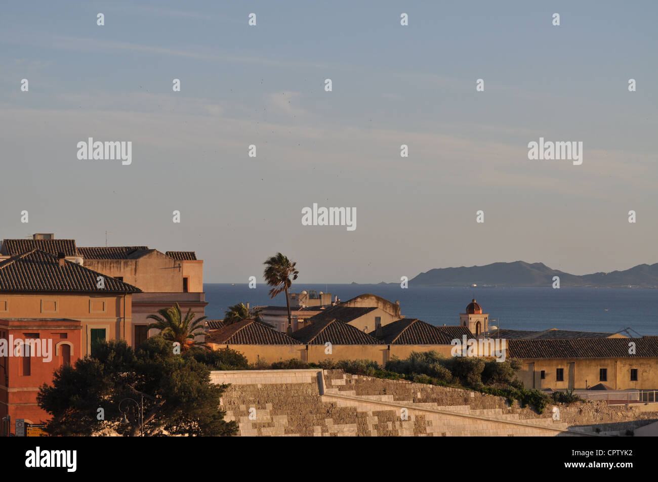 Cagliari, Sardinia, Sardegna, the center, casteddu Stock Photo