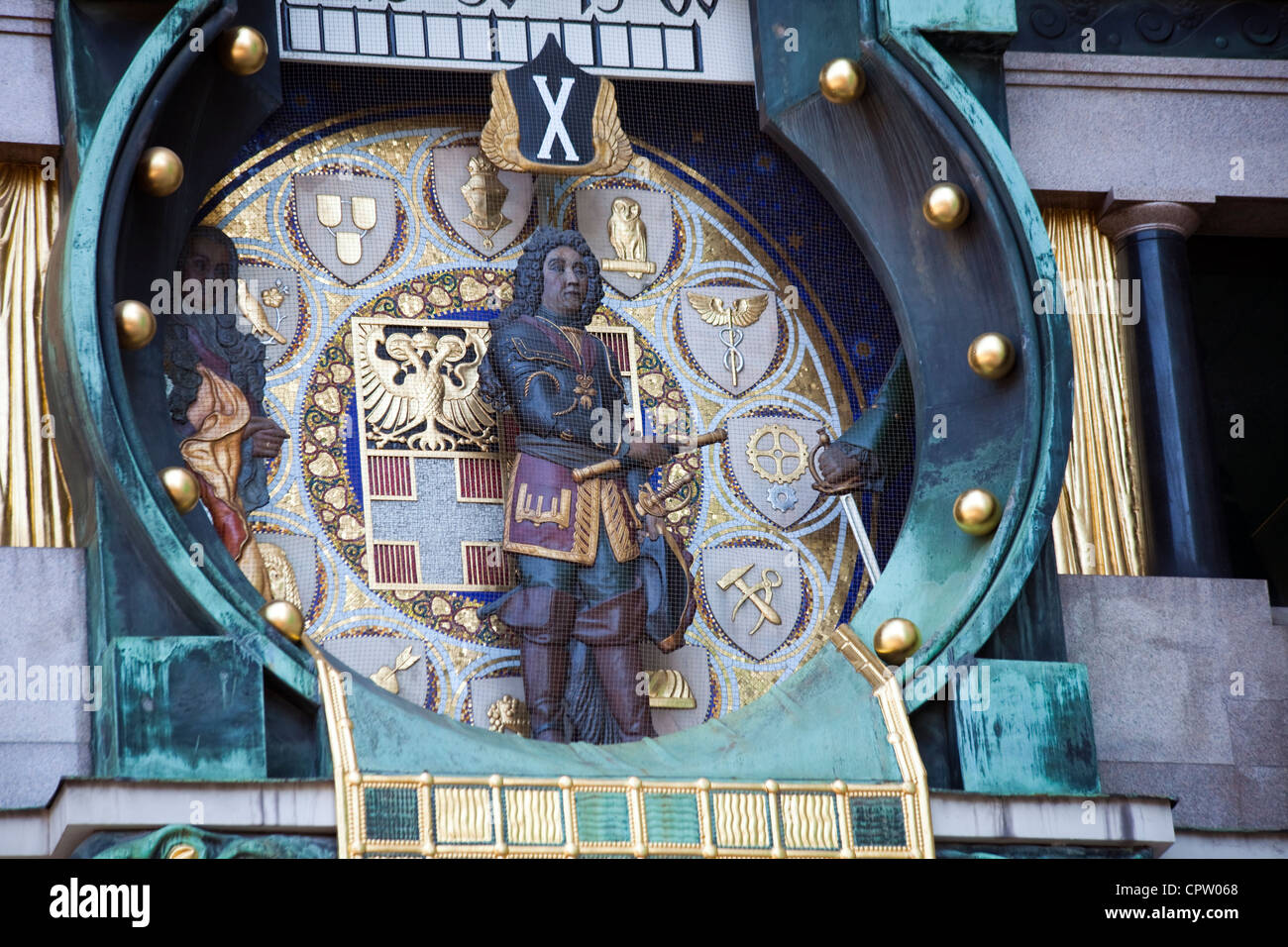 The Anker Uhr, Anchor, clock in Vienna, Austria Stock Photo - Alamy