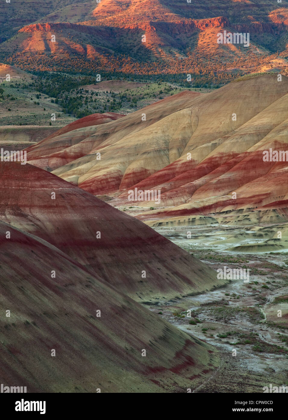 John Day Fossil Beds National Monument, OR Patterns and stratified
