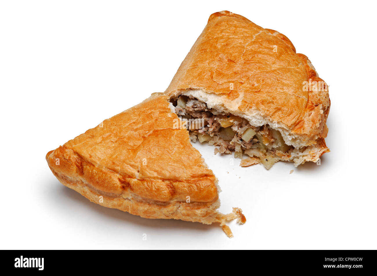 Cornish Pasty Stock Photo