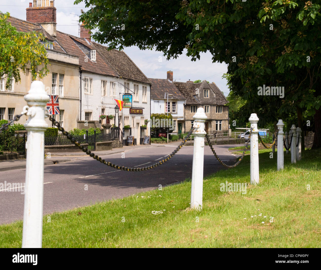 Holt village in Wiltshire England UK Stock Photo