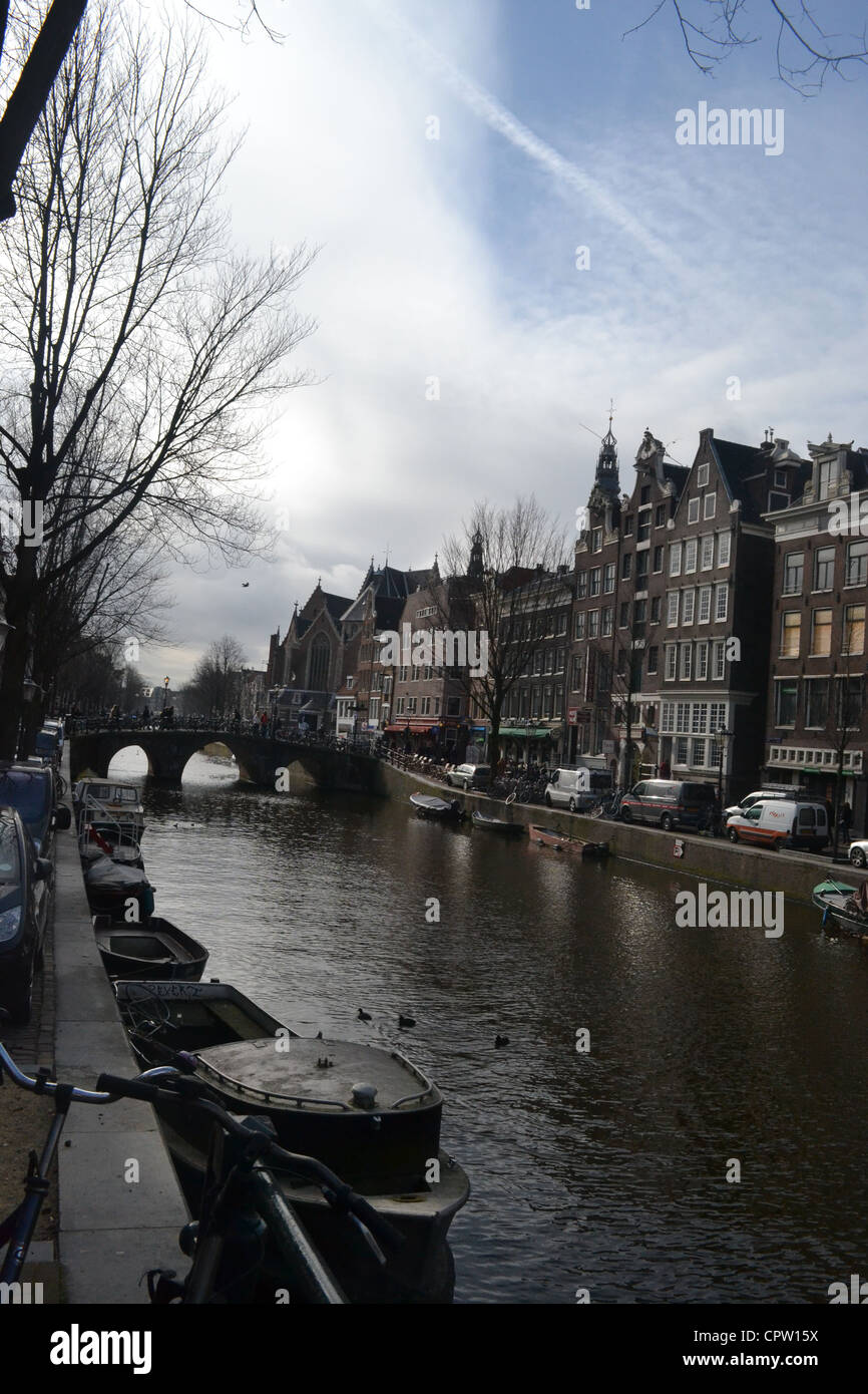 The Canals of Amsterdam Stock Photo