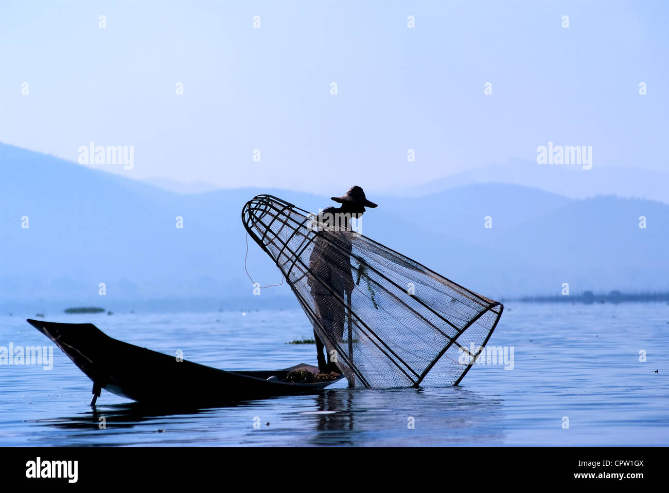 Fisherman makes catch in hi res stock photography and images Alamy
