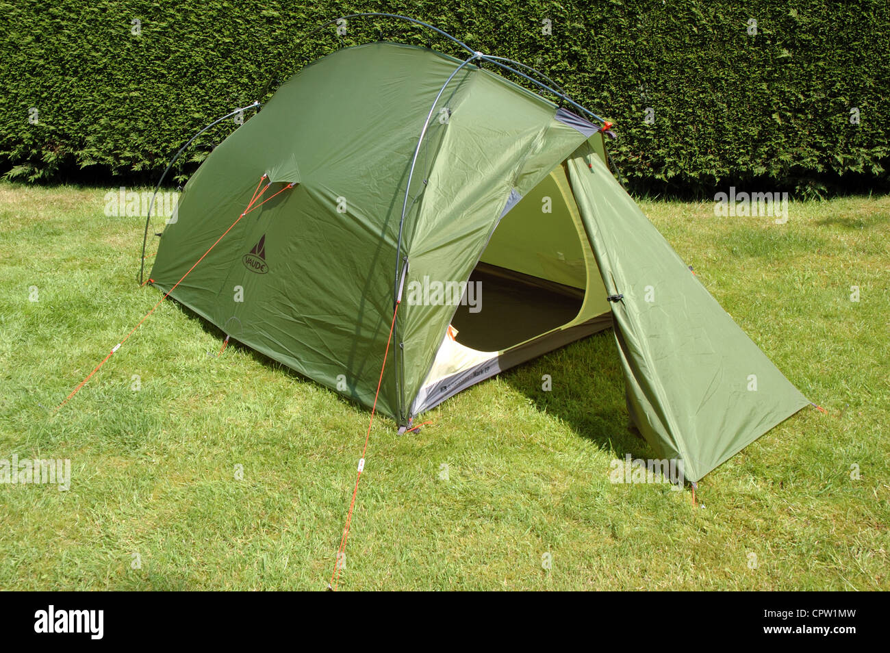 Vaude Mark 2P lightweight backpacking tent Stock Photo - Alamy