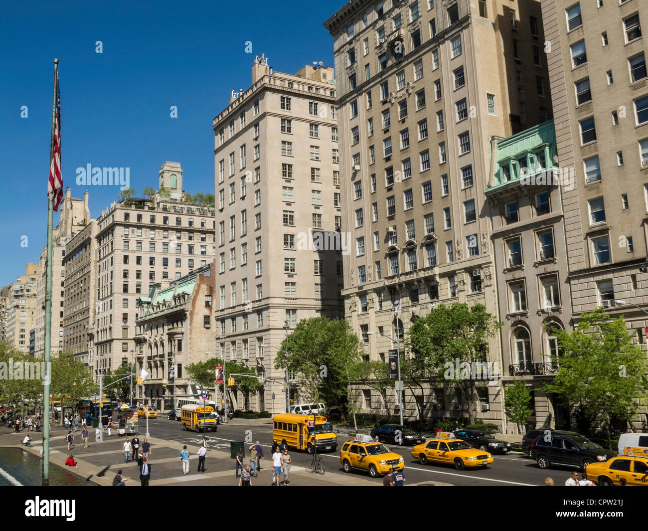 Museum Mile, Upper East Side, NYC Stock Photo