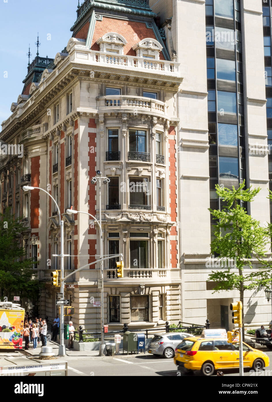 Museum Mile, Upper East Side, NYC Stock Photo