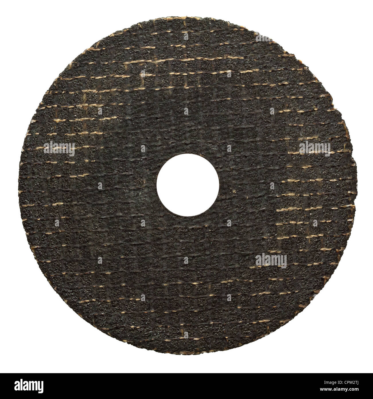 Circular saw blade. Abrasive disk for metal cutting work Stock Photo