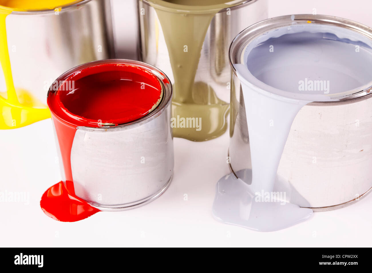 Spilled Paint Can High Resolution Stock Photography and Images - Alamy