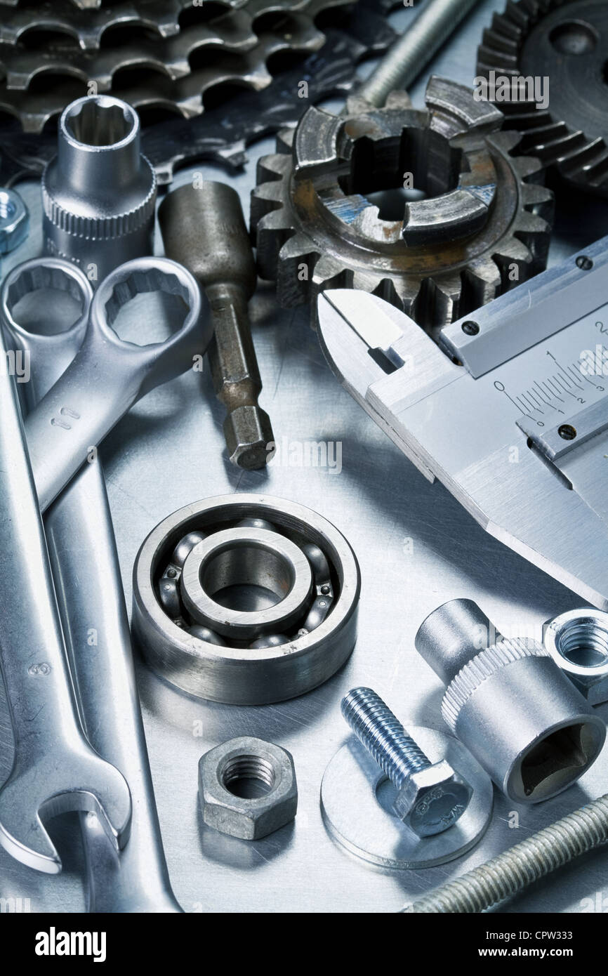Metal work tools Stock Photo Alamy