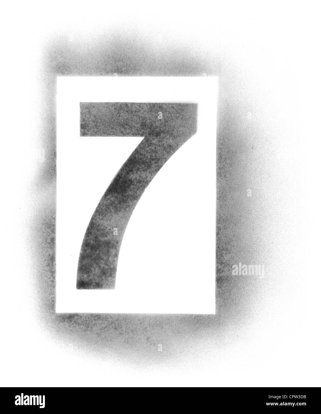 Stencil letters in spray paint Cut Out Stock Images & Pictures Alamy