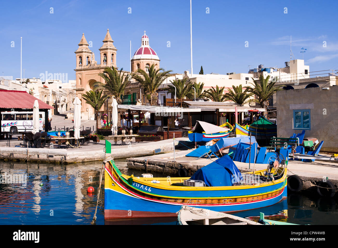 Marsaxlokk, Malta Stock Photo