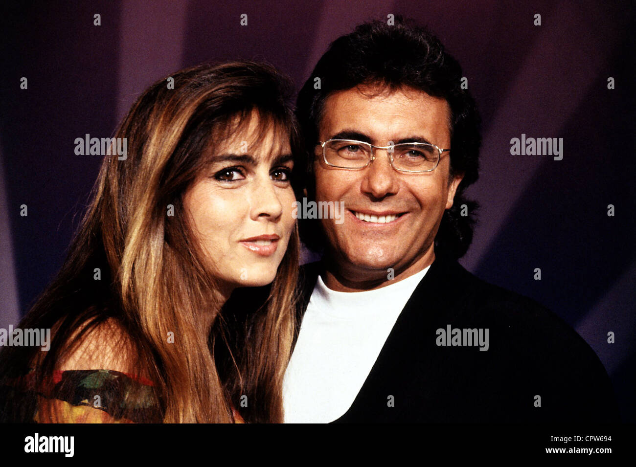 Power, Al Bano & Romina, 1970 - 1996, Italian pop duo, (Albano Carrisi and Romina Francesca Power), portrait, October 1991, Stock Photo