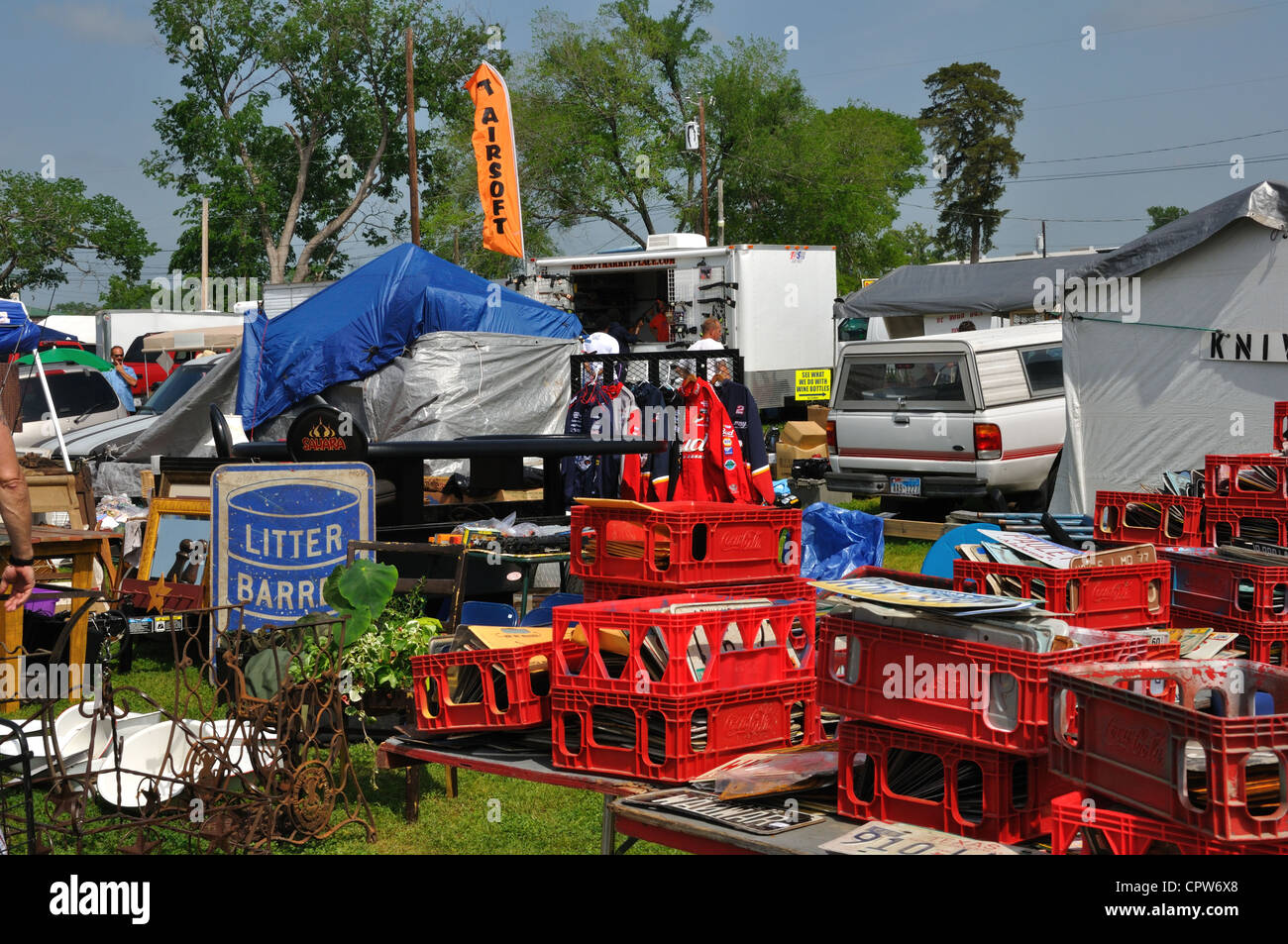 First Monday Trade Days flea market in Canton, Texas, USA oldest and