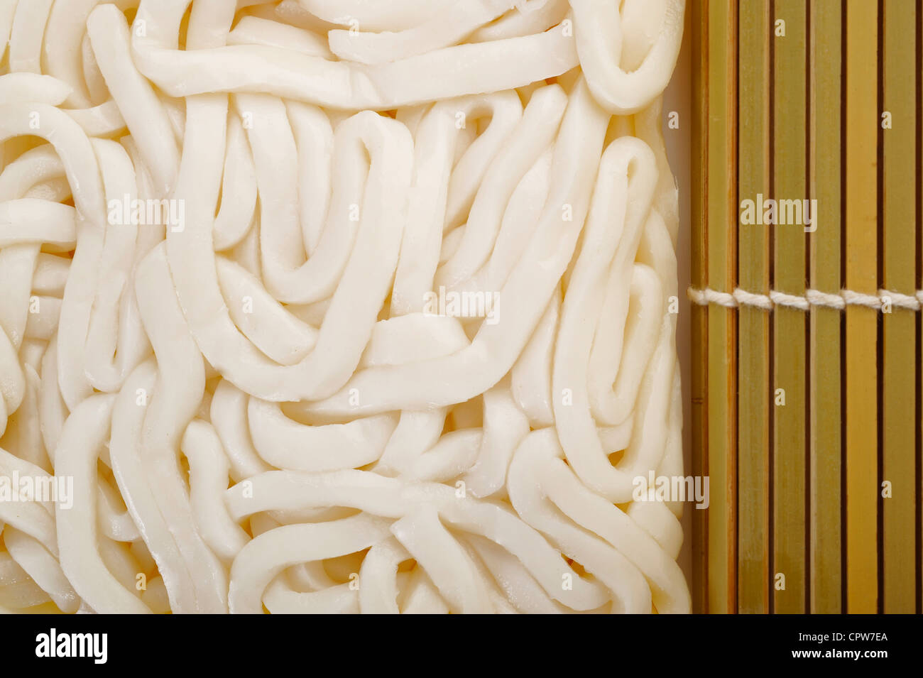 udon noodle Stock Photo