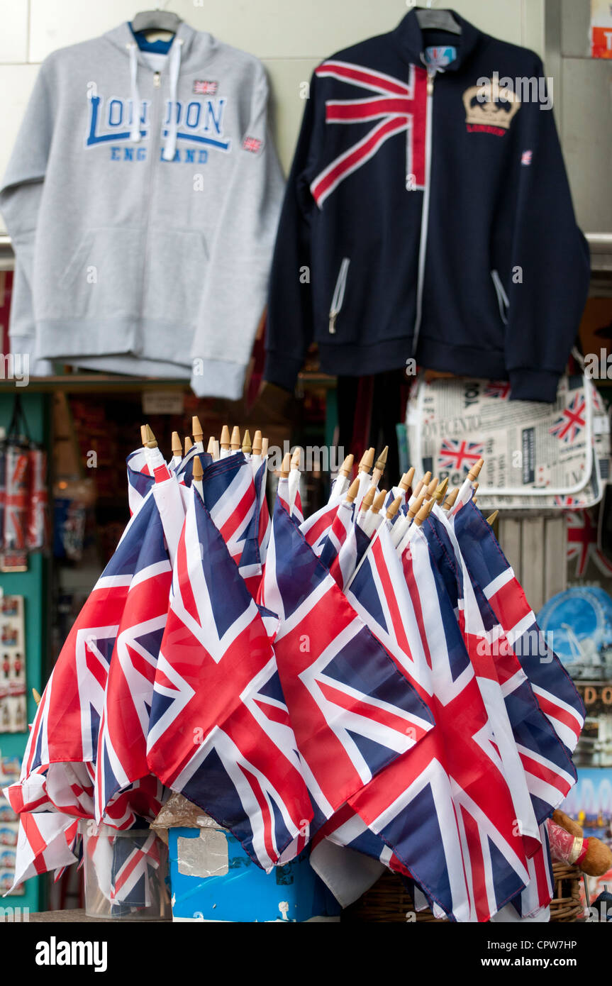 Queen's Diamond Jubilee souvenirs, London, June 2012 Stock Photo Alamy