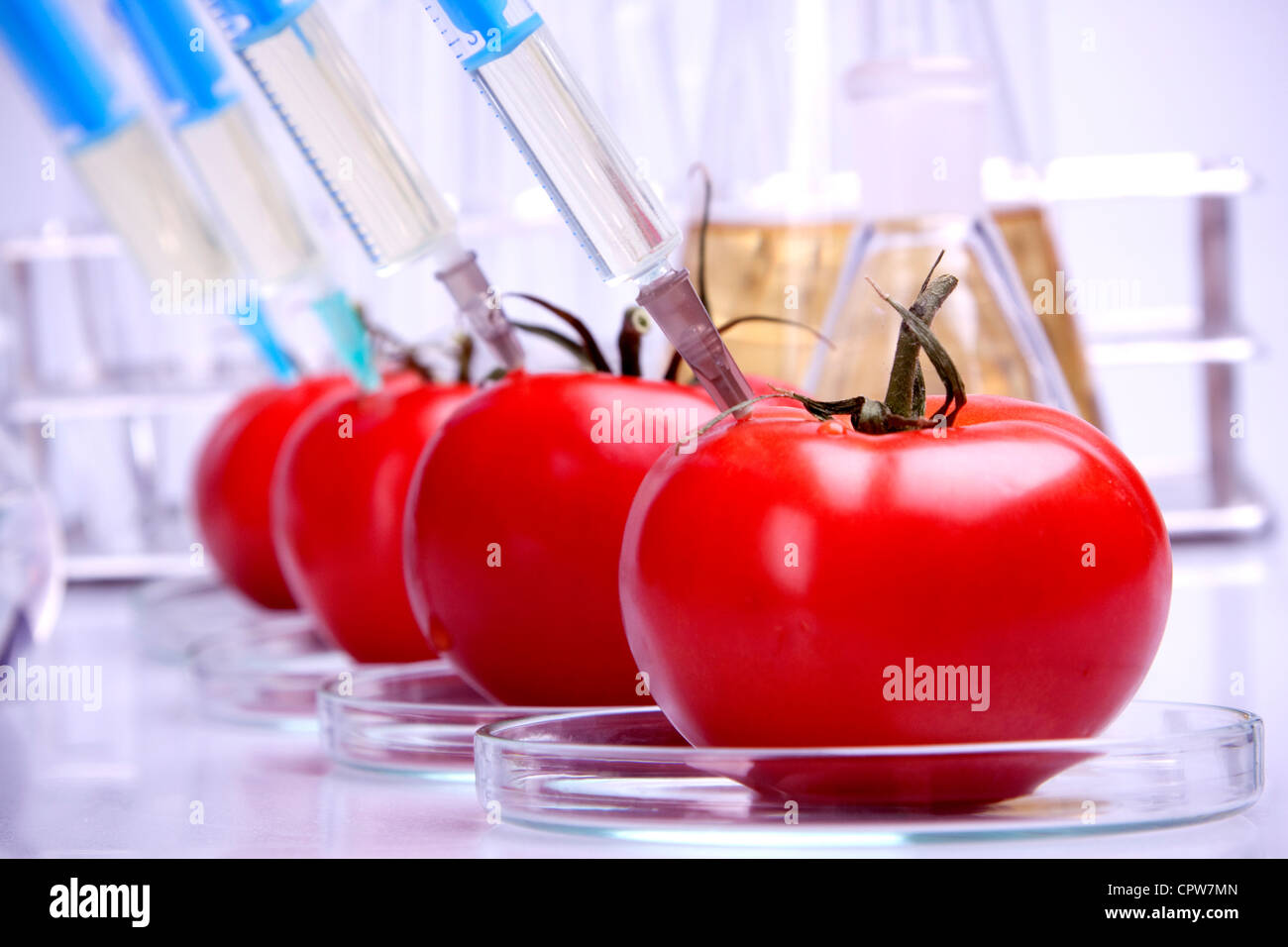 modified fruits and vegetables Stock Photo Alamy